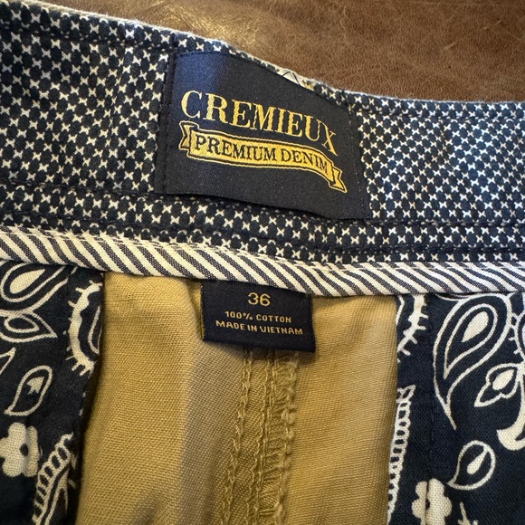 Men’s Cremieux shorts. Khaki. Size36 - Picture 3 of 3